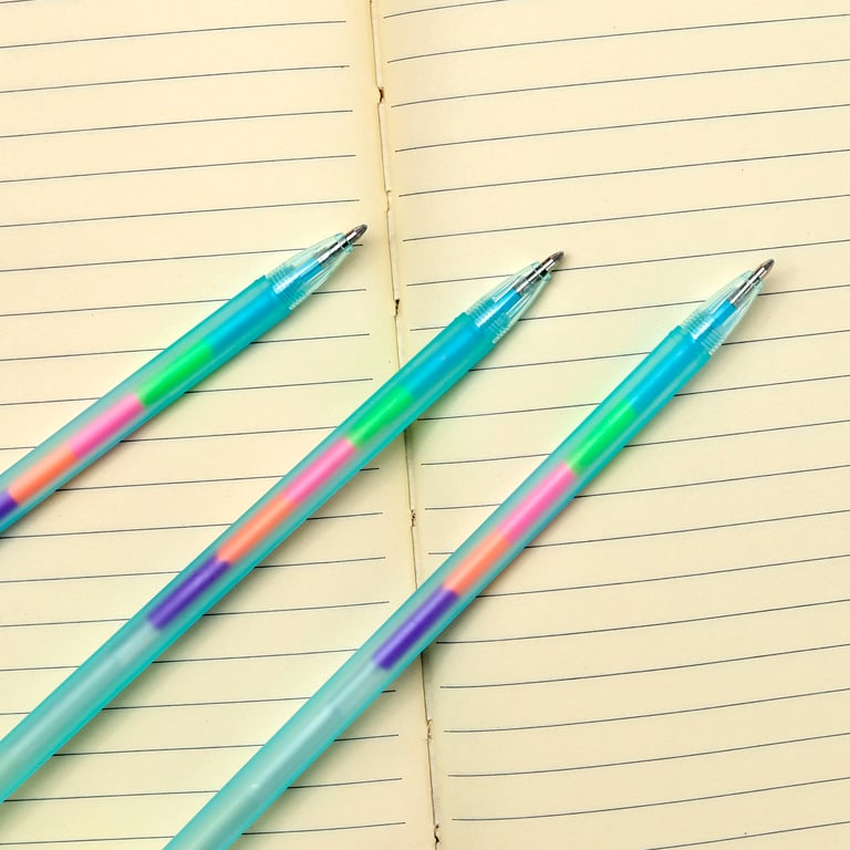 Rainbow Ink Pen - Whale: 5-in-1 Multi-Coloured Writing Pen for Children and Education