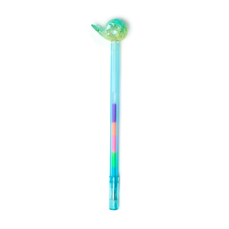 Rainbow Ink Pen - Whale: 5-in-1 Multi-Coloured Writing Pen for Children and Education