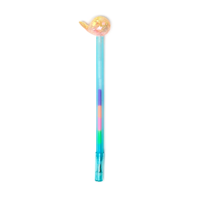 Rainbow Ink Pen - Whale: 5-in-1 Multi-Coloured Writing Pen for Children and Education