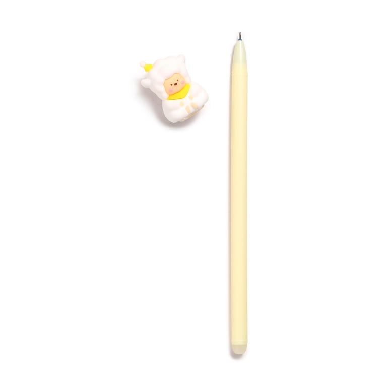 Erasable Pen with PVC Topper - Blue Ink Writing Tool for Kids