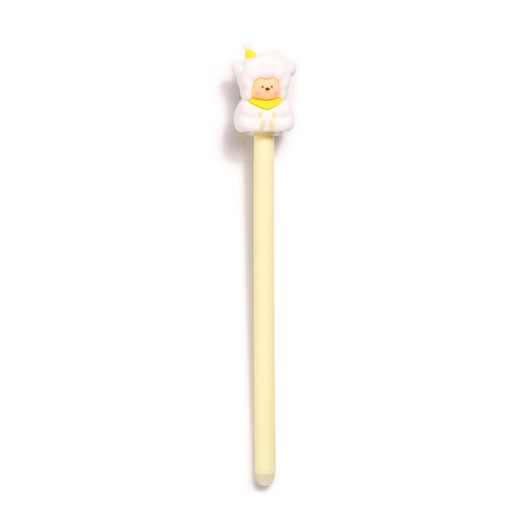 Erasable Pen with PVC Topper - Blue Ink Writing Tool for Kids