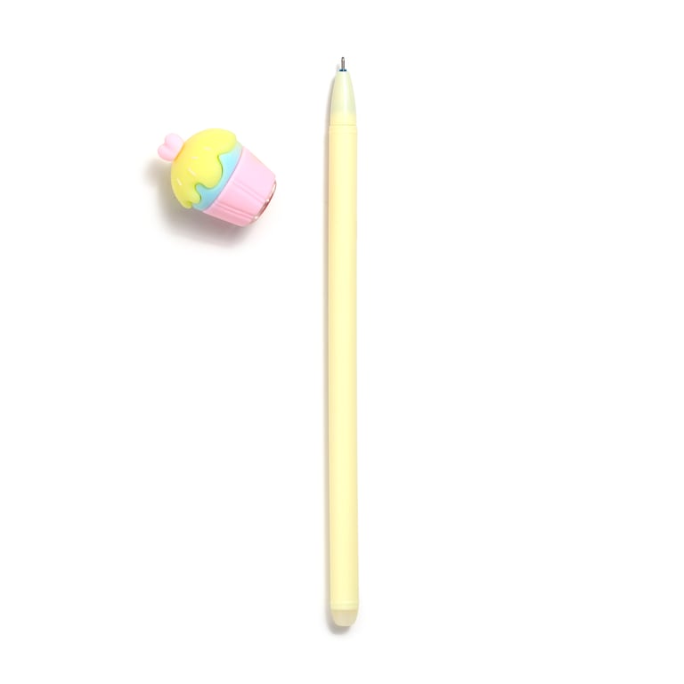 Erasable Cupcake Pen - Blue Erasable Writing Tool