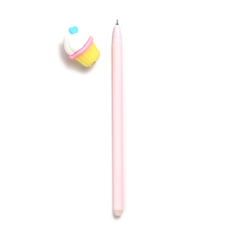Erasable Cupcake Pen - Blue Erasable Writing Tool