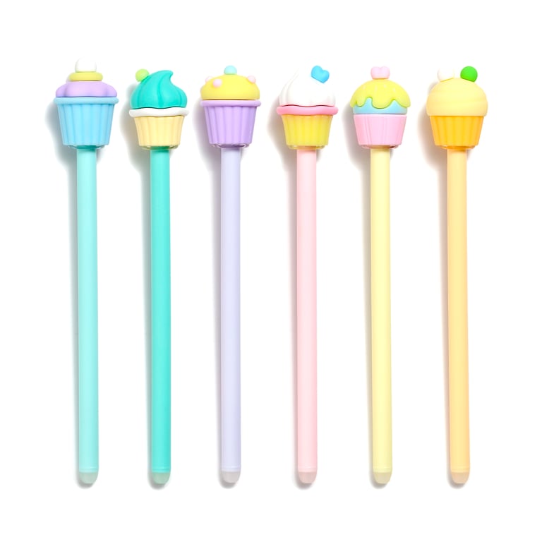 Erasable Cupcake Pen - Blue Erasable Writing Tool