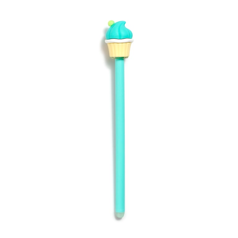 Erasable Cupcake Pen - Blue Erasable Writing Tool
