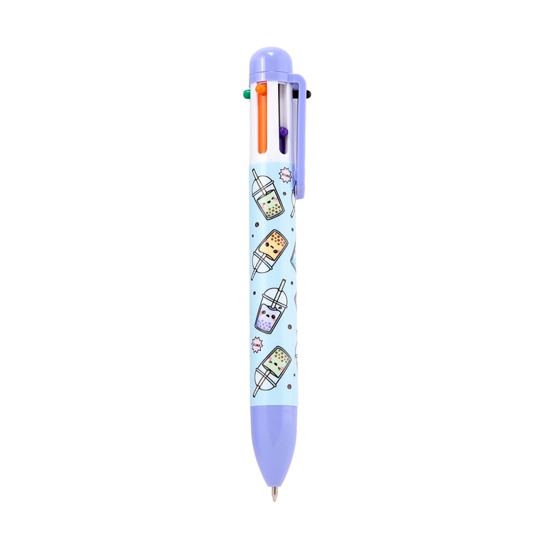 Multi Colour Pen - 6 Colours Plastic ABS CE Marked Writing Instrument