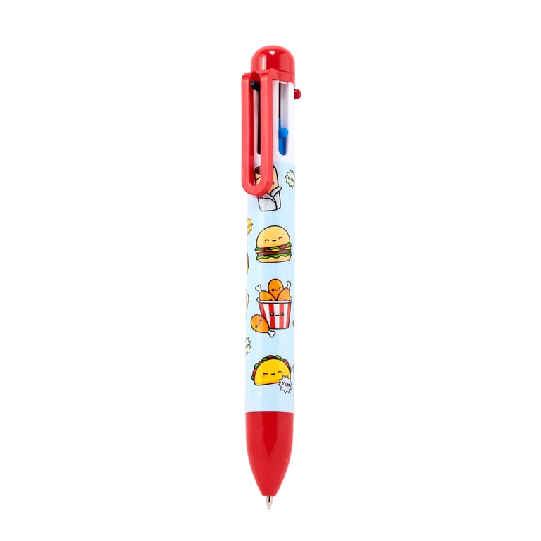 Multi Colour Pen - 6 Colours Plastic ABS CE Marked Writing Instrument