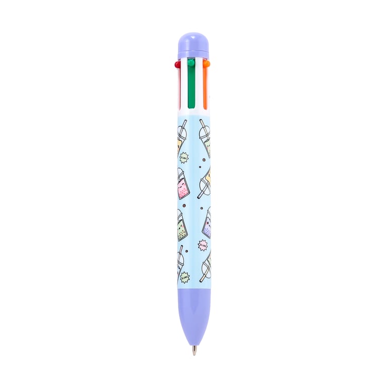 Multi Colour Pen - 6 Colours Plastic ABS CE Marked Writing Instrument