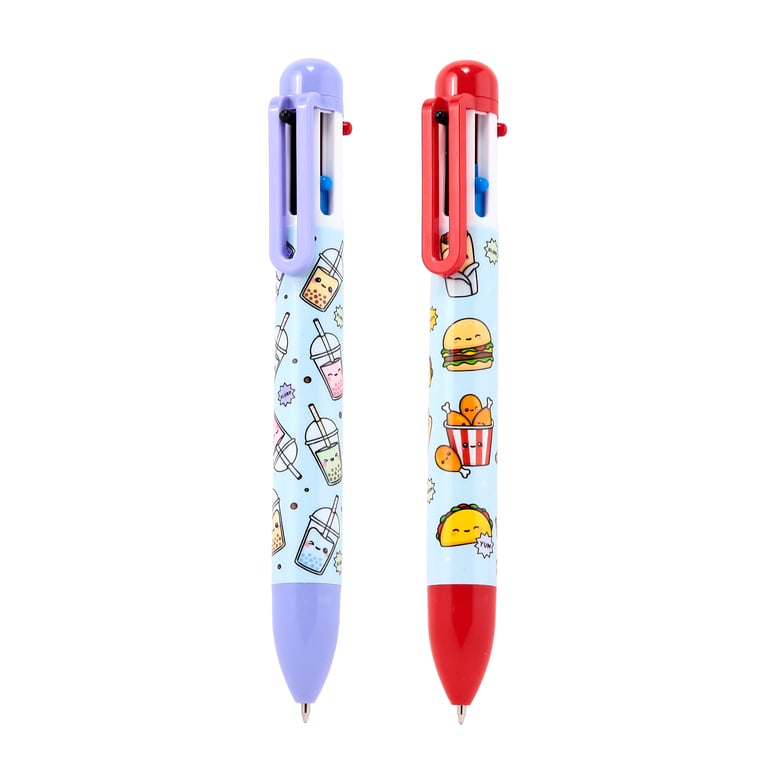 Multi Colour Pen - 6 Colours Plastic ABS CE Marked Writing Instrument