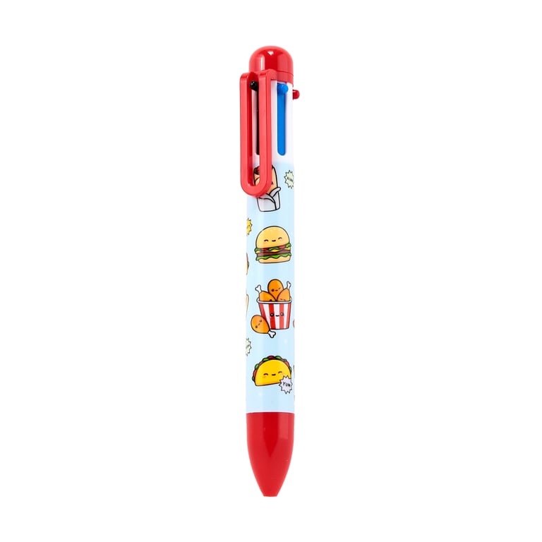Multi Colour Pen - 6 Colours Plastic ABS CE Marked Writing Instrument