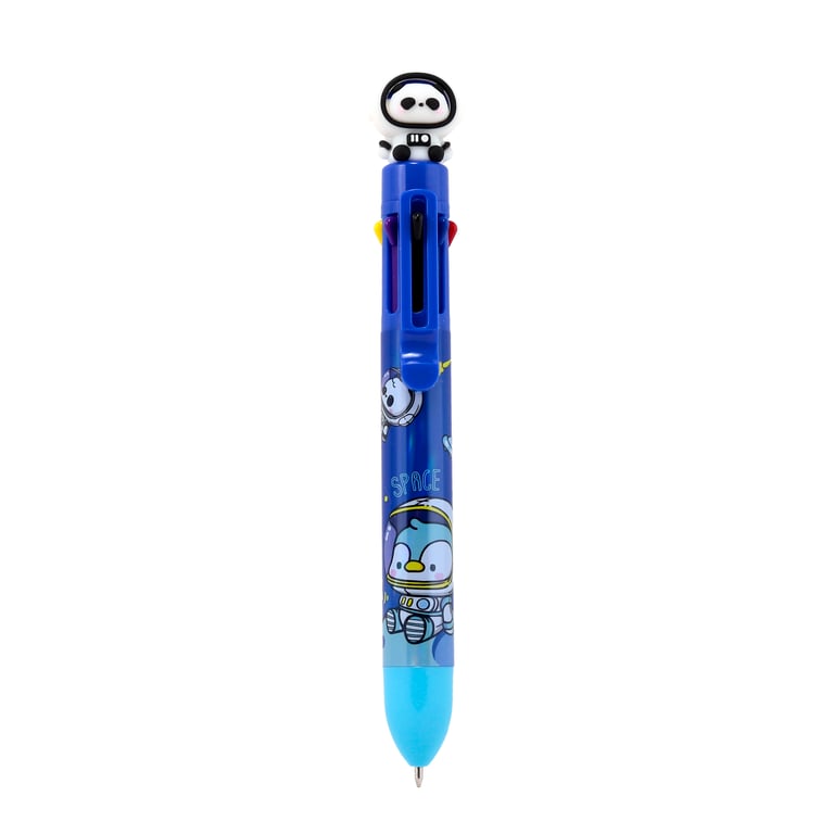 8 Colour Multi-Coloured Plastic Safety Pen for Children - CE/UKCA Marked