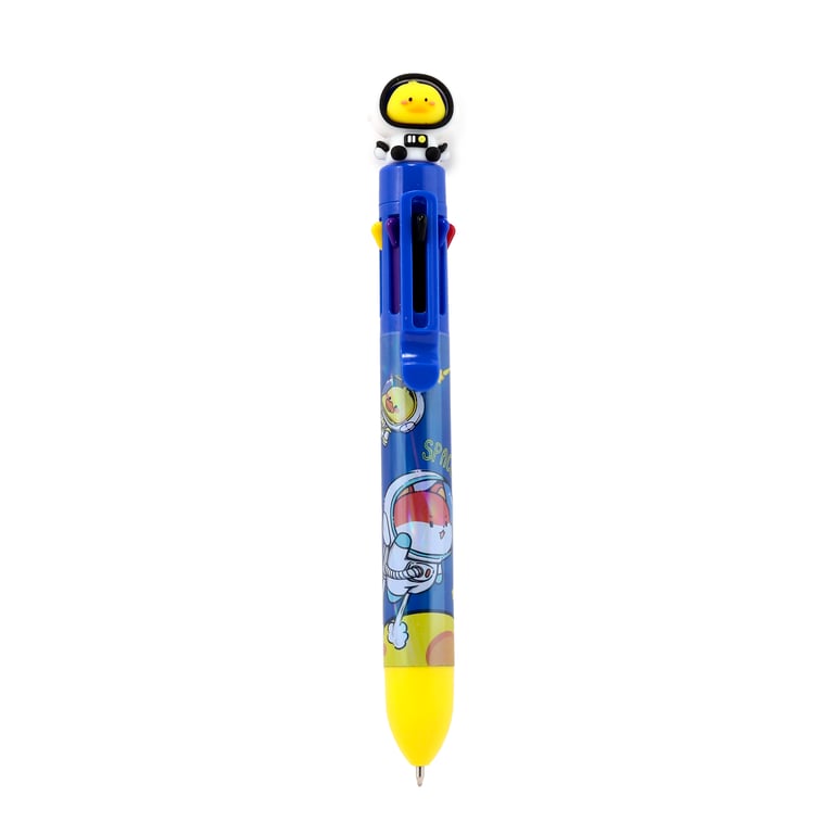 8 Colour Multi-Coloured Plastic Safety Pen for Children - CE/UKCA Marked