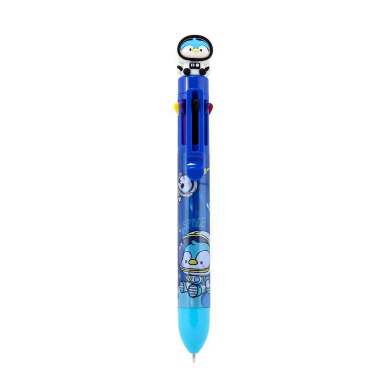 8 Colour Multi-Coloured Plastic Safety Pen for Children - CE/UKCA Marked