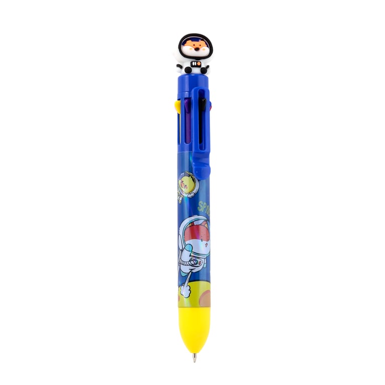 8 Colour Multi-Coloured Plastic Safety Pen for Children - CE/UKCA Marked