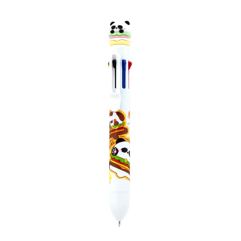 Multi Colour Pen (8 Colours) - CE/UKCA Marked & EN71 Certified Plastic Writing Instrument