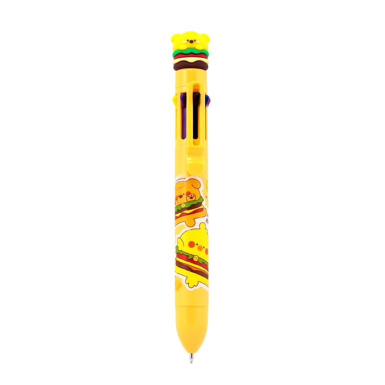 Multi Colour Pen (8 Colours) - CE/UKCA Marked & EN71 Certified Plastic Writing Instrument