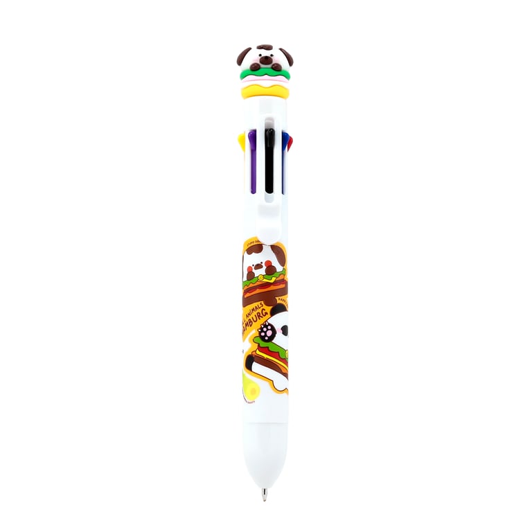 Multi Colour Pen (8 Colours) - CE/UKCA Marked & EN71 Certified Plastic Writing Instrument