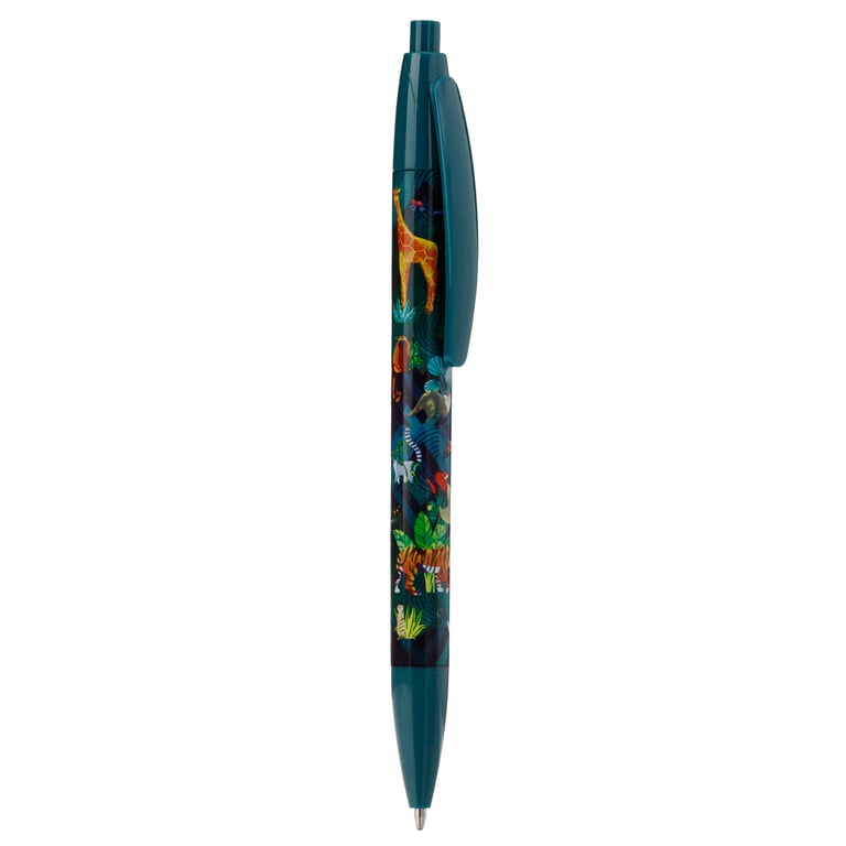 Recycled ABS 3 Piece Pen Set - Animal Kingdom Eco Friendly Pens with Black Ink