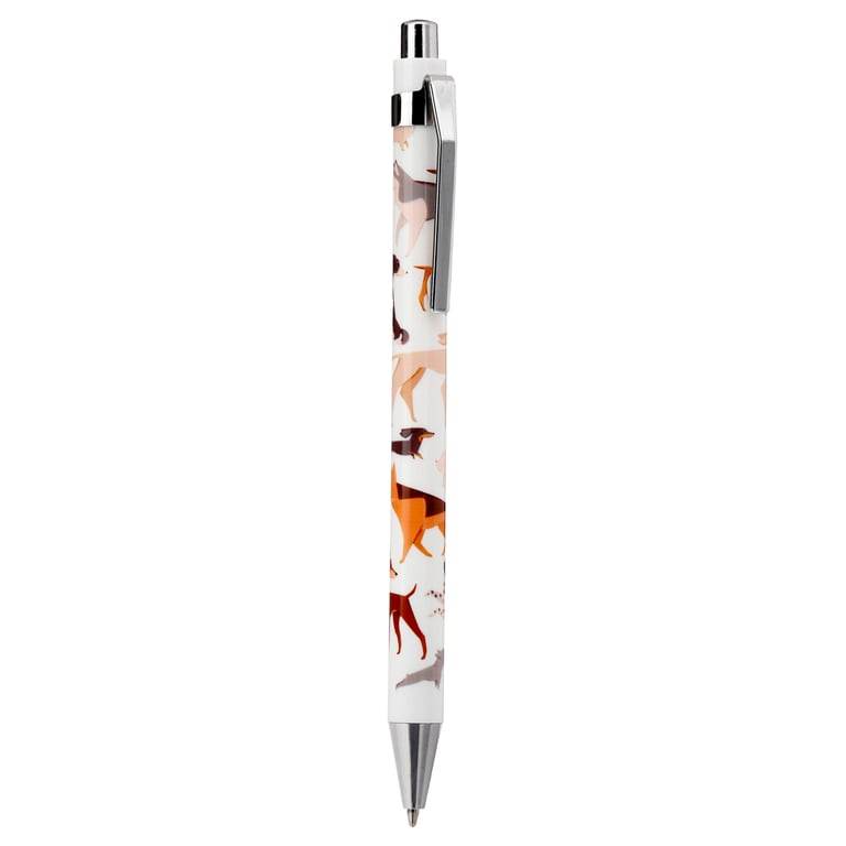 Metal Twin Pen Set - Black Ink for Pet Owners