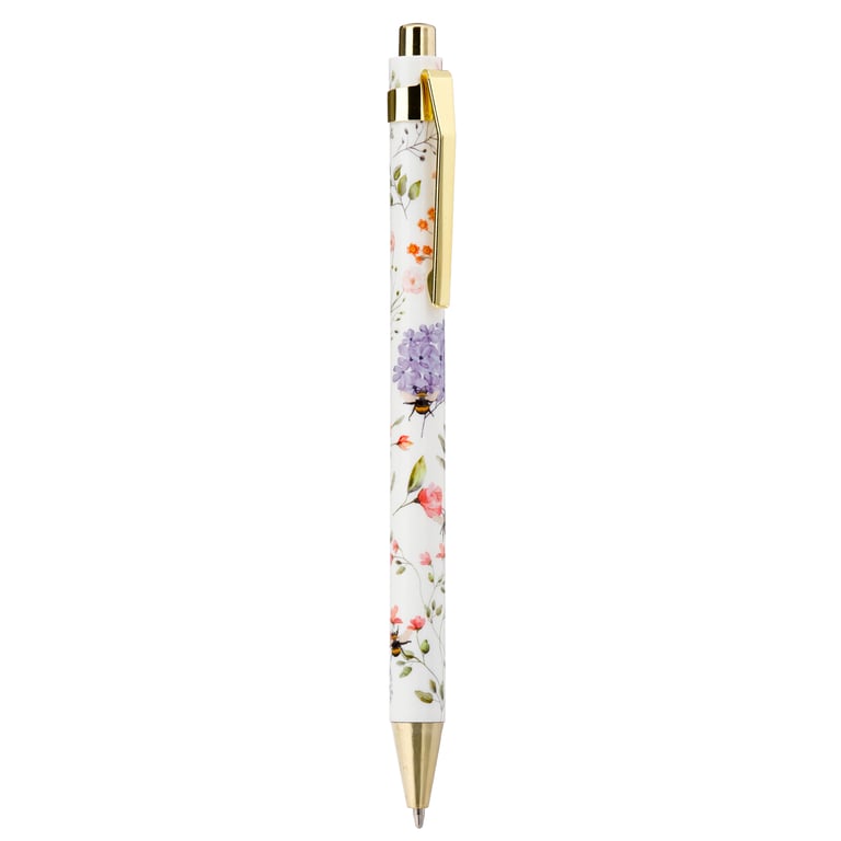Nectar Meadows Twin Pen Set - Black Ink, Plastic and Metal Construction