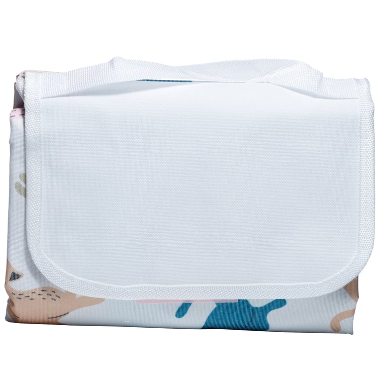 Oxford Cloth Cat Picnic Blanket - Foldable Outdoor Pet Mat
