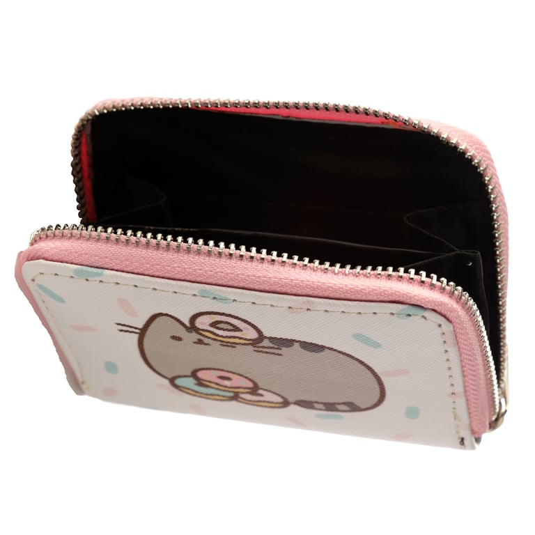 Pusheen Cat Foodie Licensed PVC Zip Around Wallet