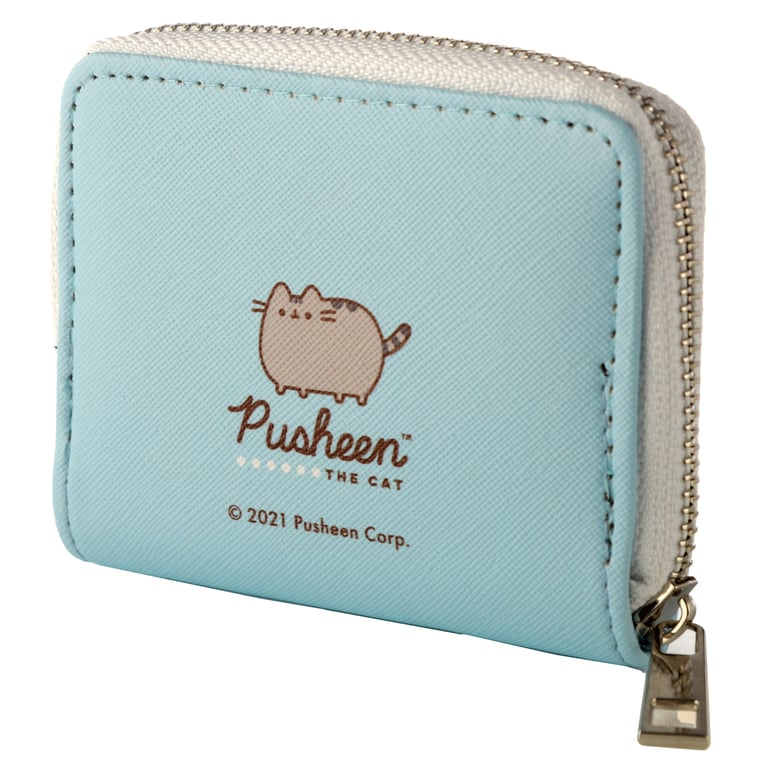 Pusheen Cat Foodie Licensed PVC Zip Around Wallet