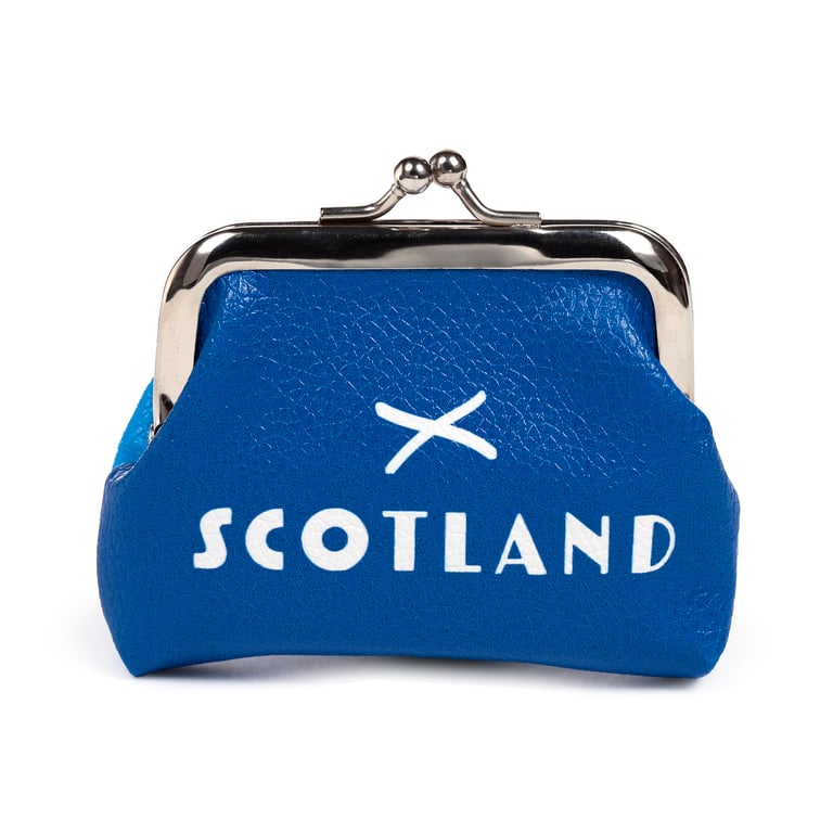 Scotland Scotland Souvenir Tic Tac Purse - Copper Alloy Metal Clutch