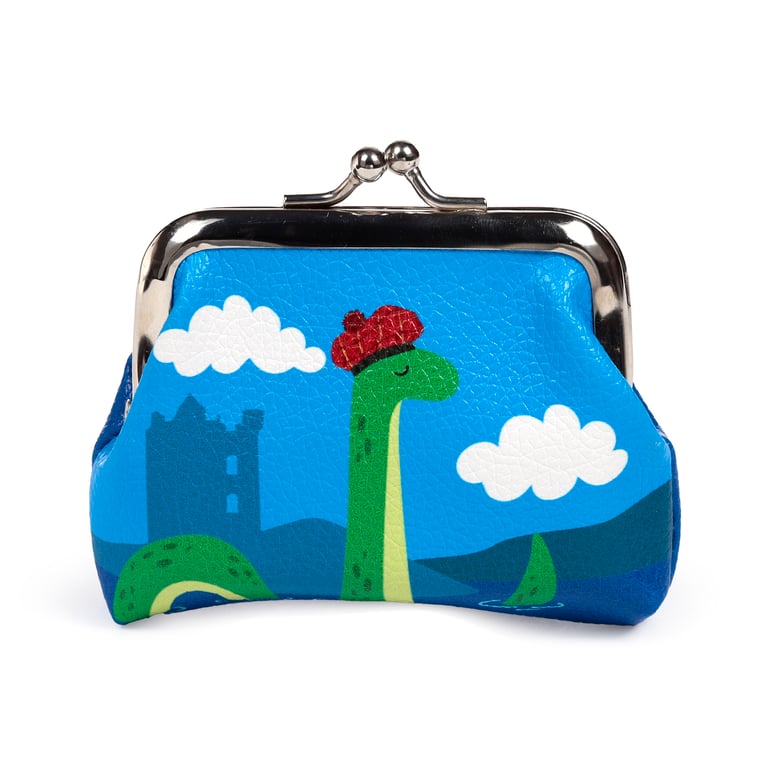 Scotland Scotland Souvenir Tic Tac Purse - Copper Alloy Metal Clutch