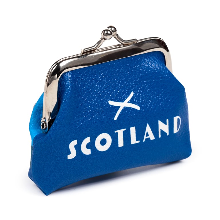 Scotland Scotland Souvenir Tic Tac Purse - Copper Alloy Metal Clutch