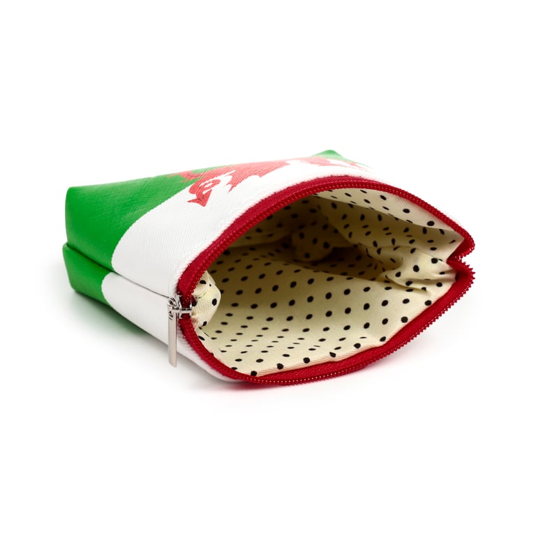 PVC Welsh Dragon Purse - Authentic Wales Cymru Design
