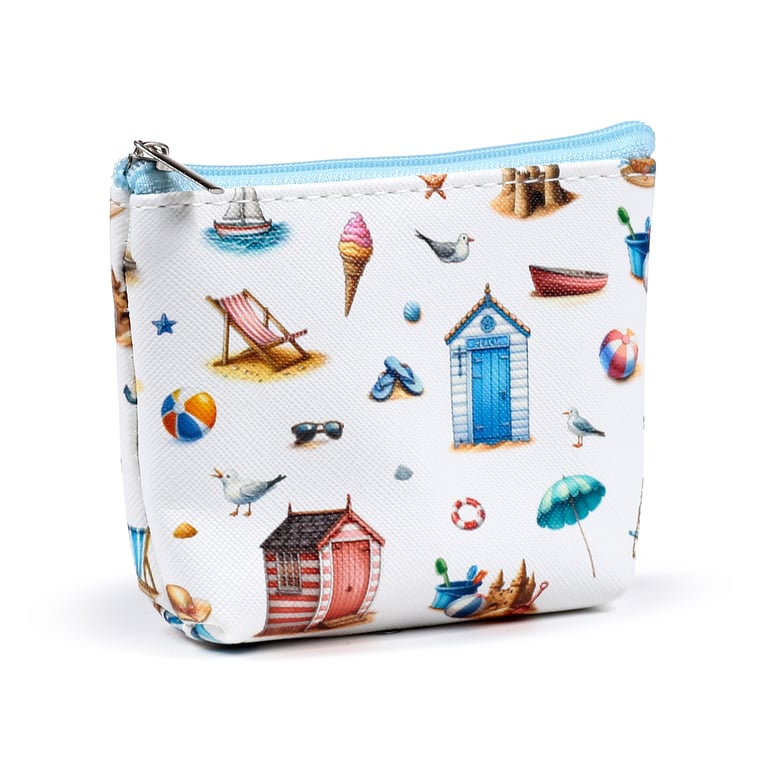 PVC Coastal Purse - Eco-Friendly Durable Bag Made from PVC and Metal