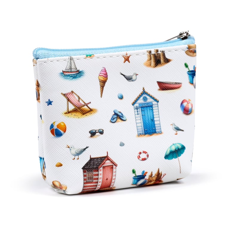 PVC Coastal Purse - Eco-Friendly Durable Bag Made from PVC and Metal