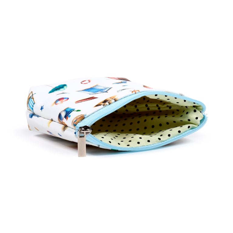 PVC Coastal Purse - Eco-Friendly Durable Bag Made from PVC and Metal