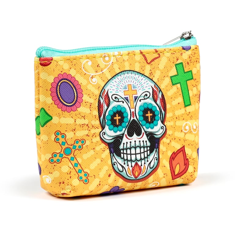 PVC Day of the Dead Metal Purse