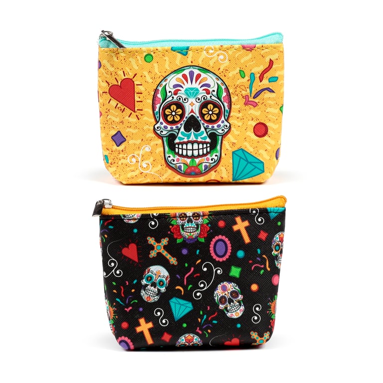 PVC Day of the Dead Metal Purse
