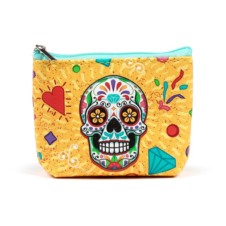 PVC Day of the Dead Metal Purse