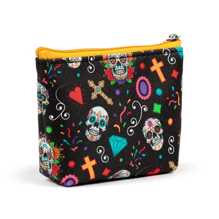 PVC Day of the Dead Metal Purse