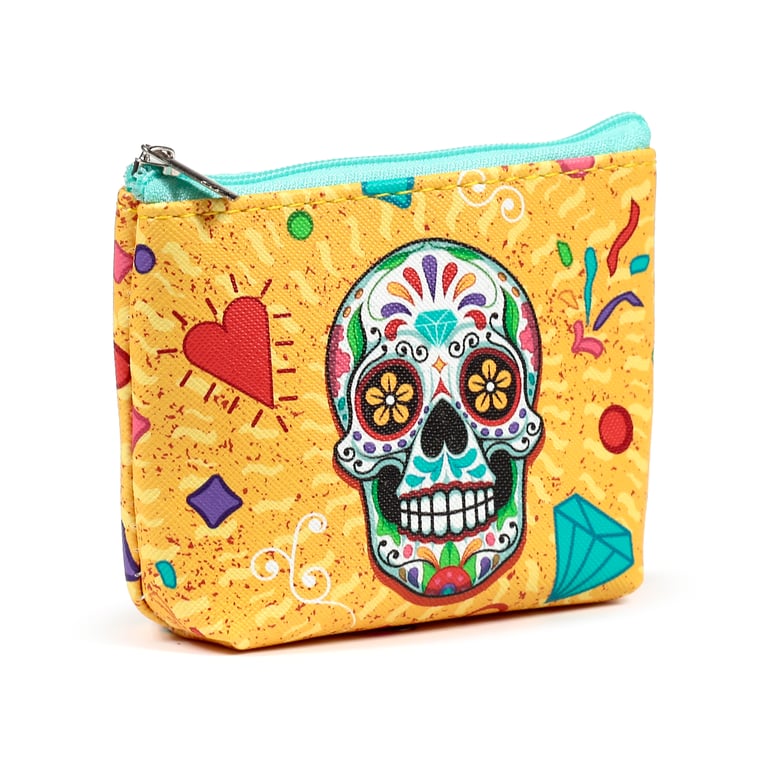 PVC Day of the Dead Metal Purse