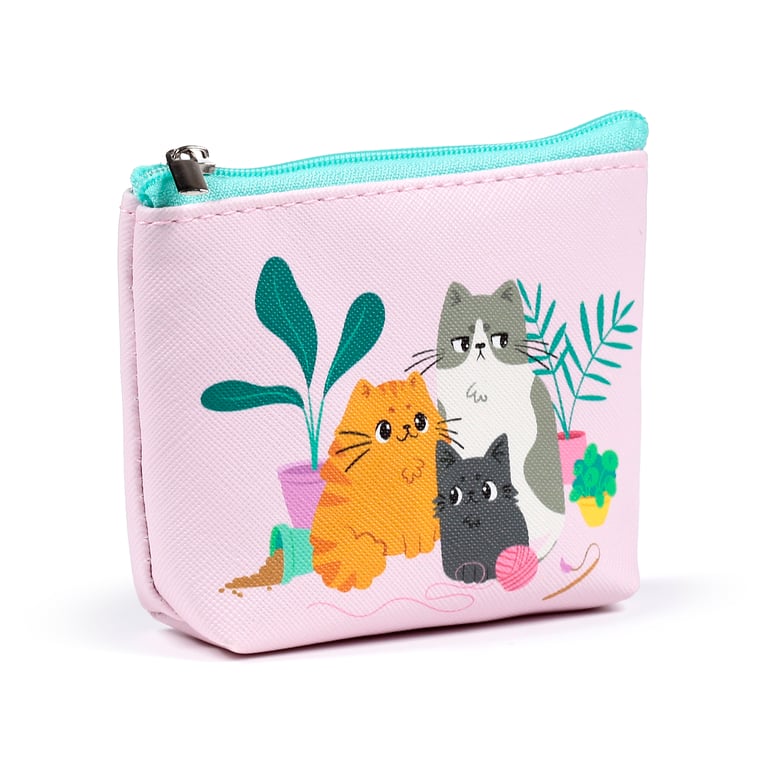 PVC Purse - Metal Accent from Bean Co Cats Fashion Collection