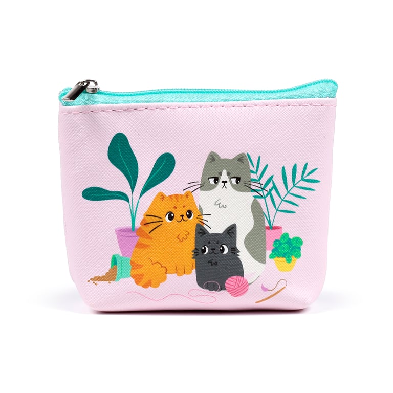 PVC Purse - Metal Accent from Bean Co Cats Fashion Collection