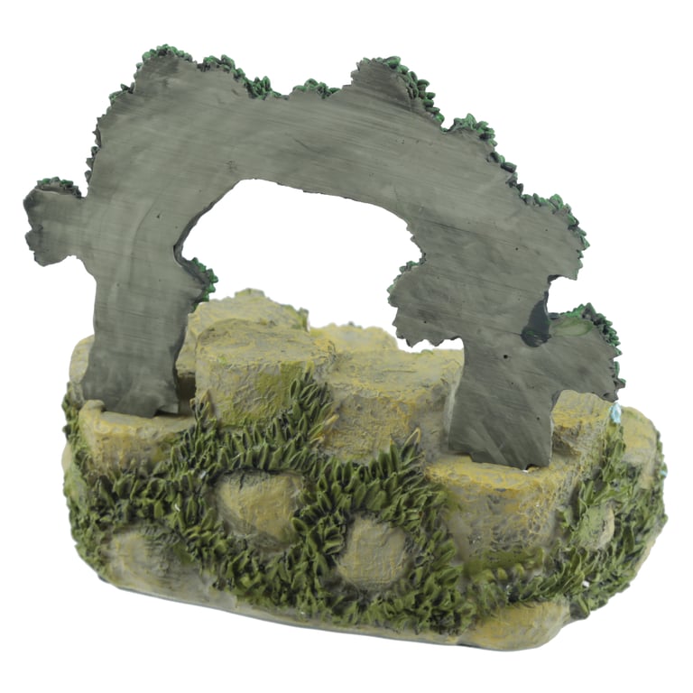 Resin Fairy Garden Display Stand - Tiered Decor Accessory