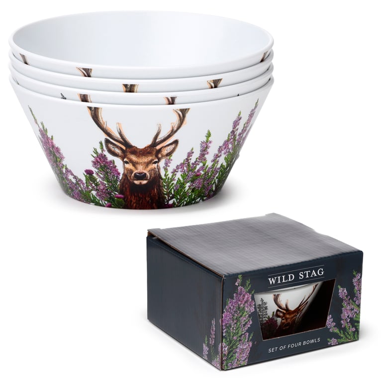 RPET Recycled Picnic Bowls - Set of 4 Eco-Friendly Microwave & Dishwasher Safe Containers