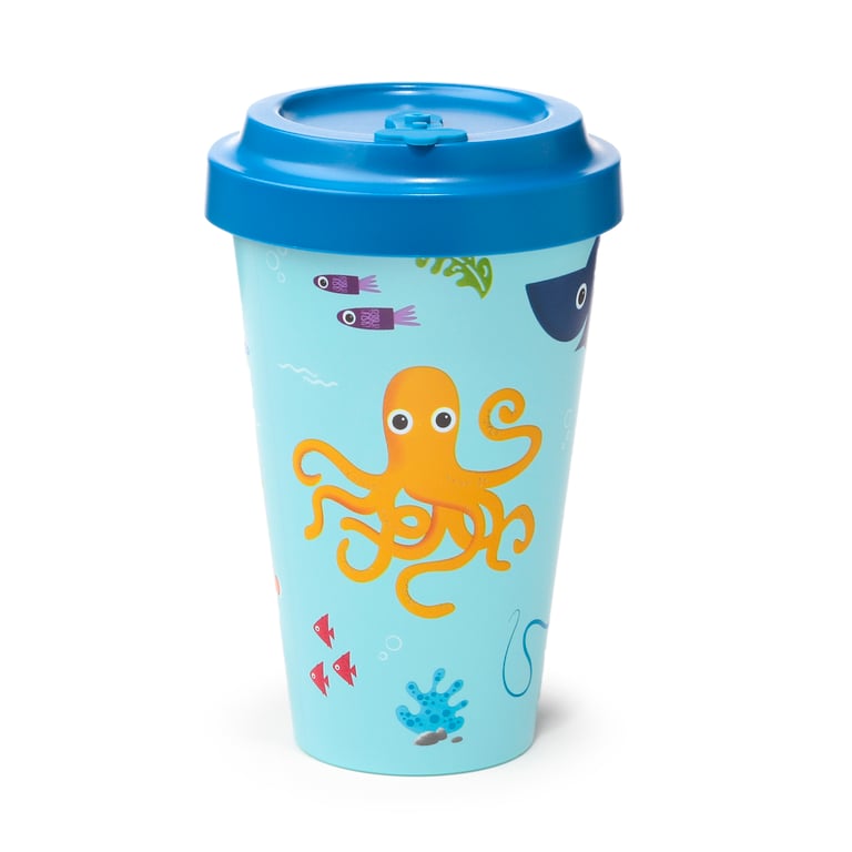 Recycled RPET 400ml BPA Free Dishwasher & Microwave Safe Travel Mug