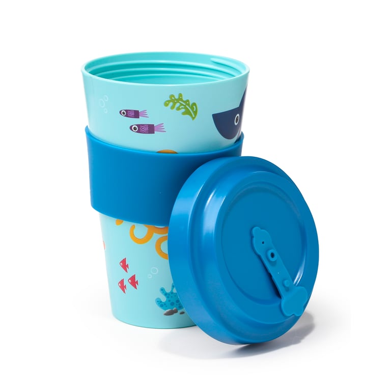 Recycled RPET 400ml BPA Free Dishwasher & Microwave Safe Travel Mug
