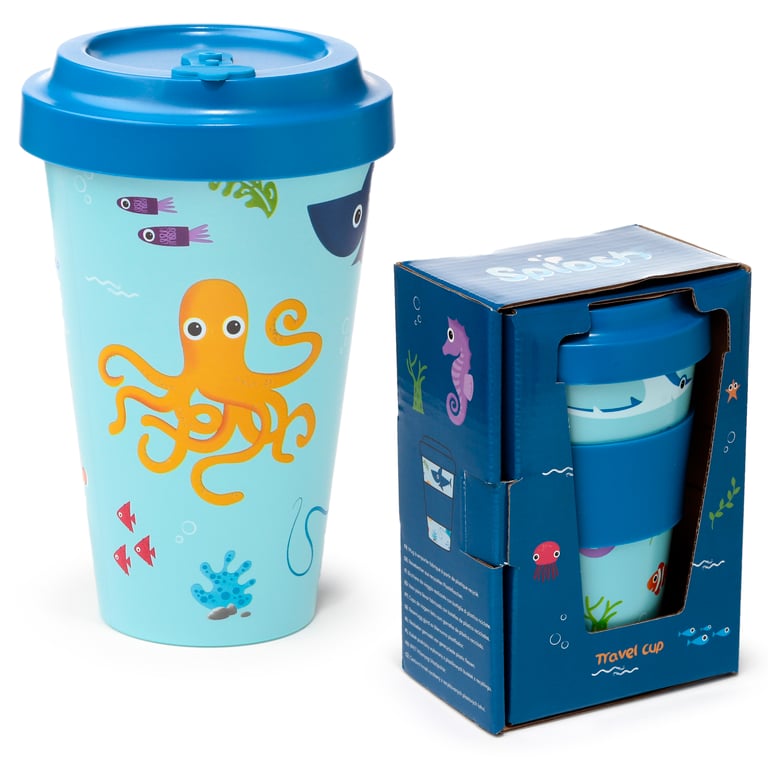 Recycled RPET 400ml BPA Free Dishwasher & Microwave Safe Travel Mug