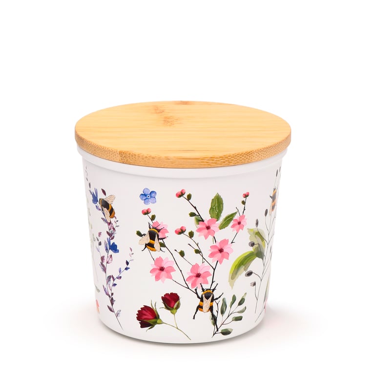 Recycled RPET Storage Jars Set of 2 - Eco-Friendly & Dishwasher Safe