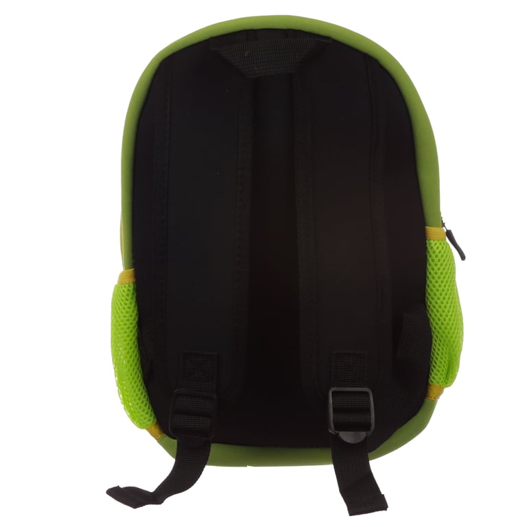 Neoprene Kids School Dinosaur Rucksack - Adjustable Shoulder Straps & Zip Up Compartments