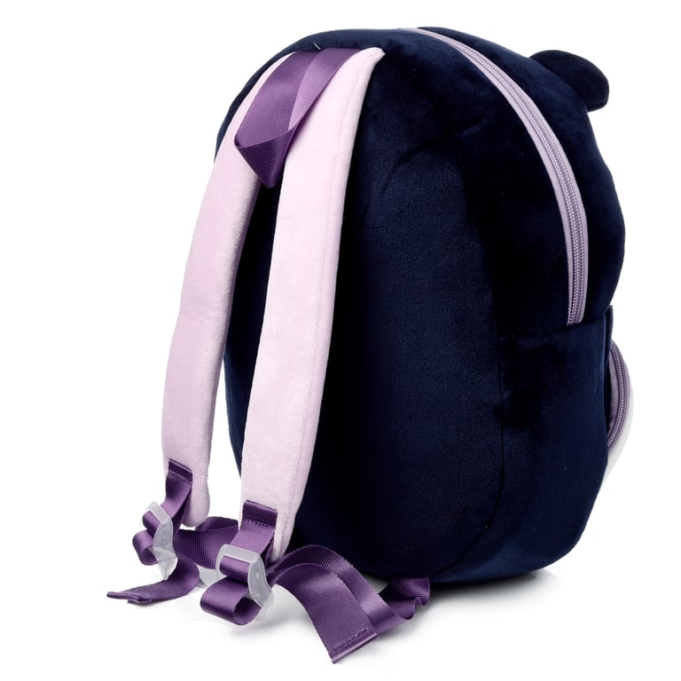 Adoramals Susu Plush Panda Rucksack Backpack - Adjustable Straps & Zip Up Compartments