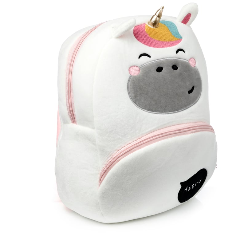 Astra the Unicorn Kids School Rucksack Backpack - Adjustable Shoulder Straps & Zip Up Main Compartment